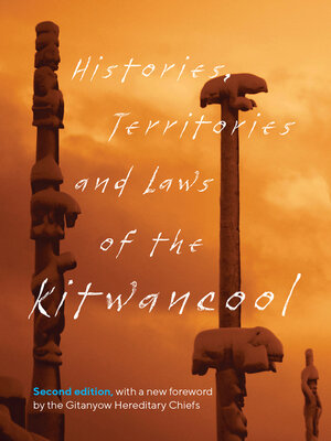 cover image of Histories, Territories and Laws of the Kitwancool